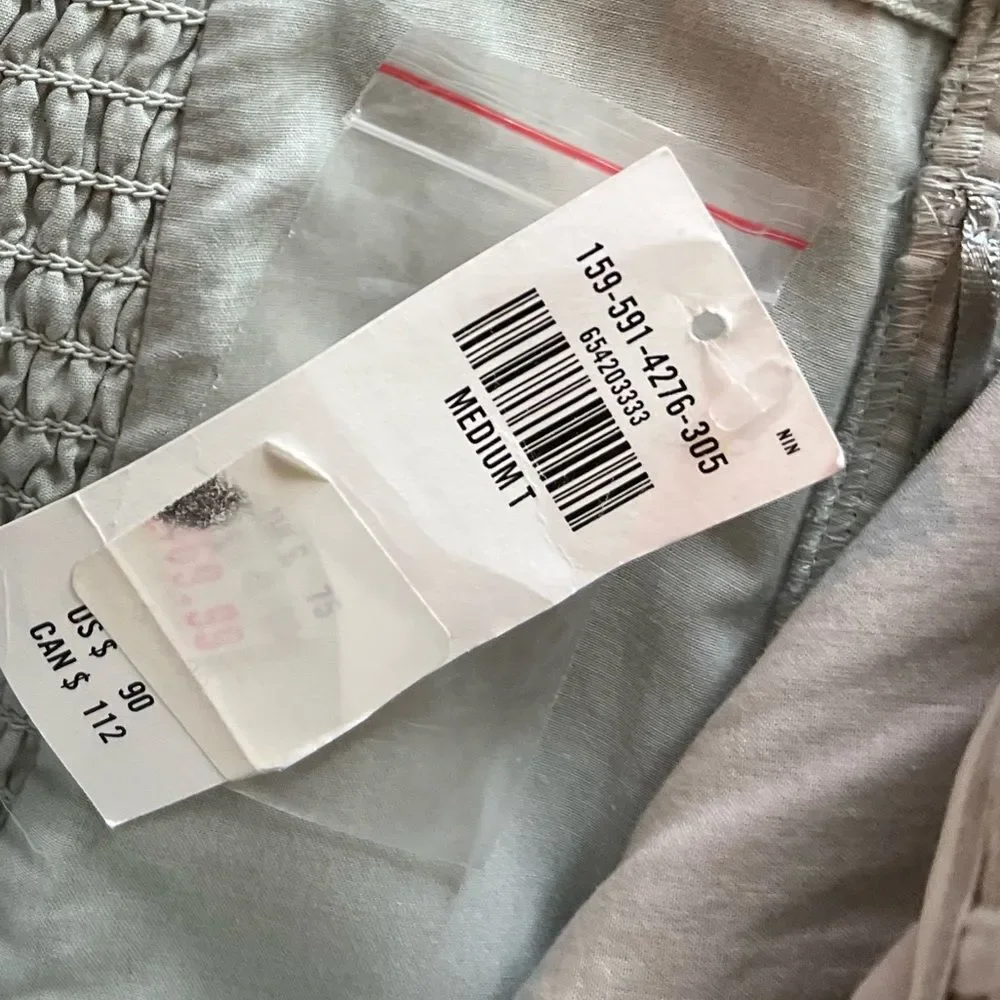 Abercrombie & Fitch Light Mint Green Strapless Maxi Dress